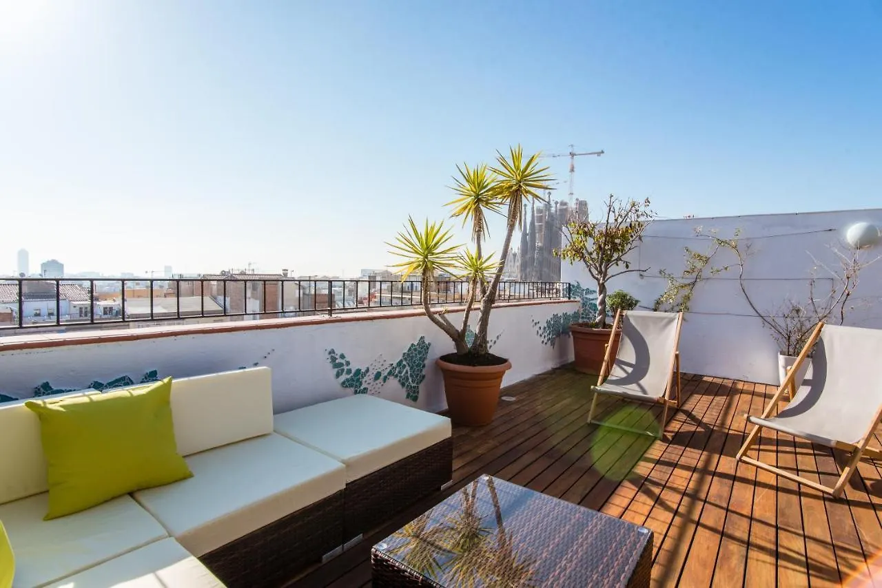 巴塞罗那Exclusive Sagrada Familia Penthouse With Sea Views公寓 0*, 巴塞罗那 西班牙